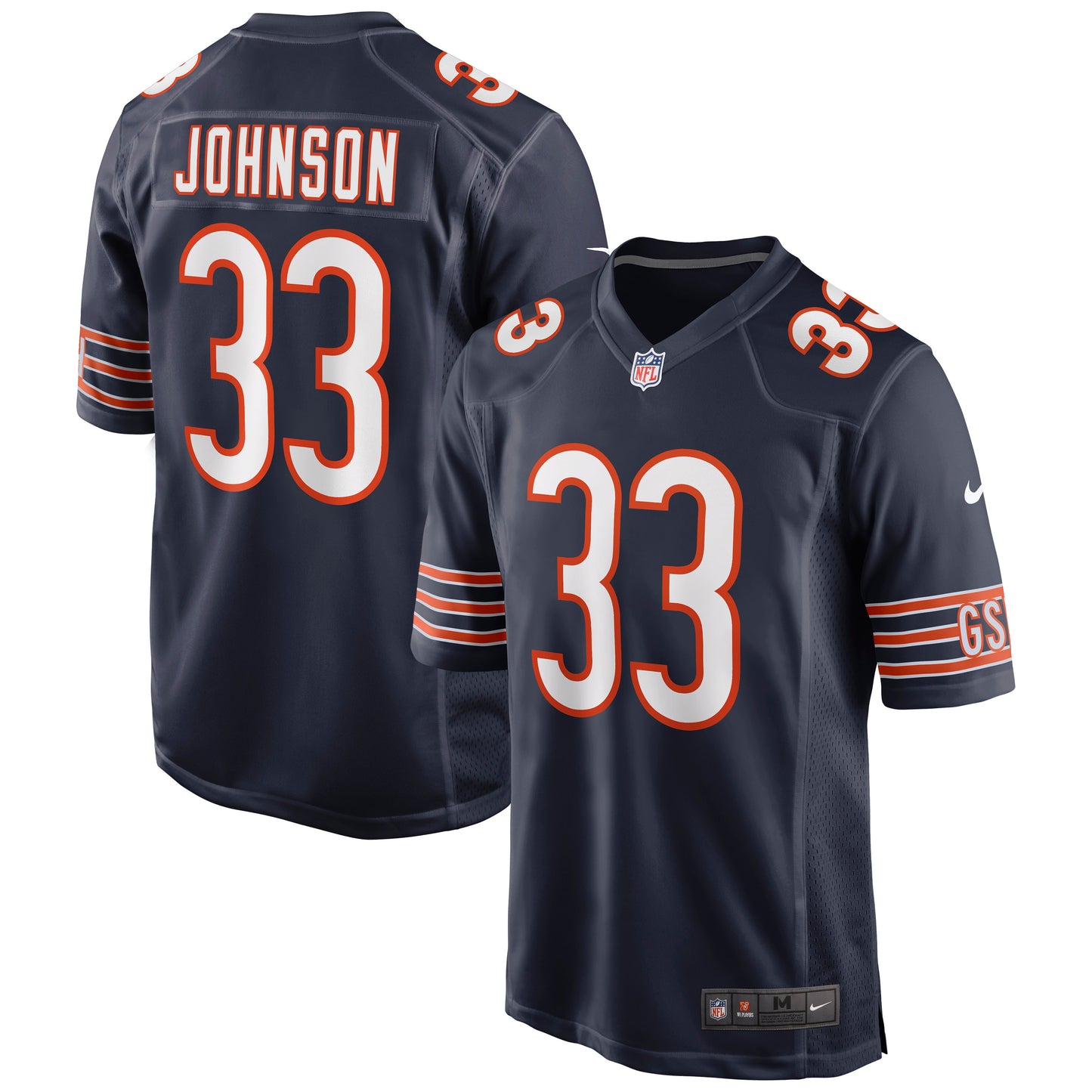 Jaylon Johnson Chicago Bears Nike Game Jersey - Navy