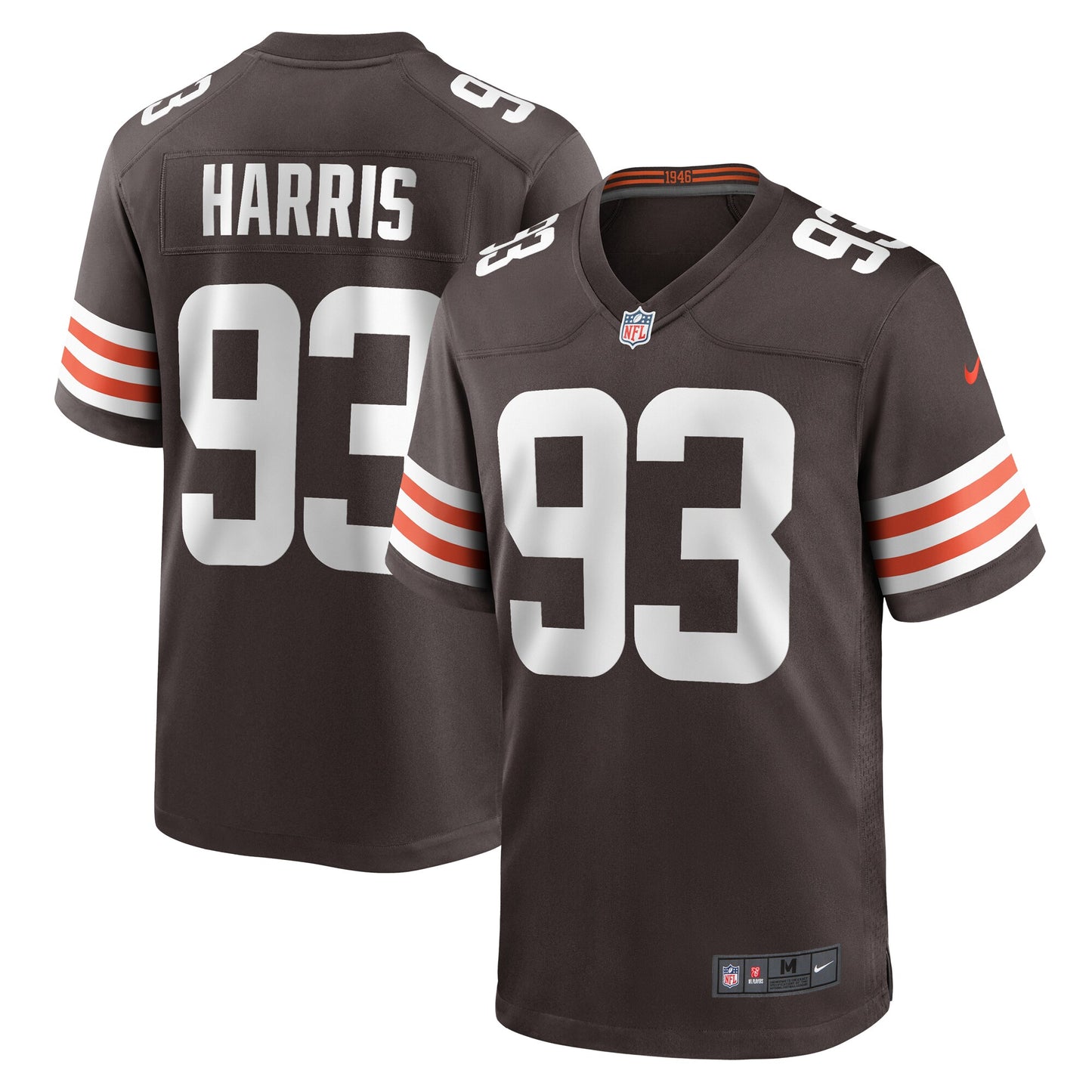 Shelby Harris Cleveland Browns Nike Team Game Jersey -  Brown