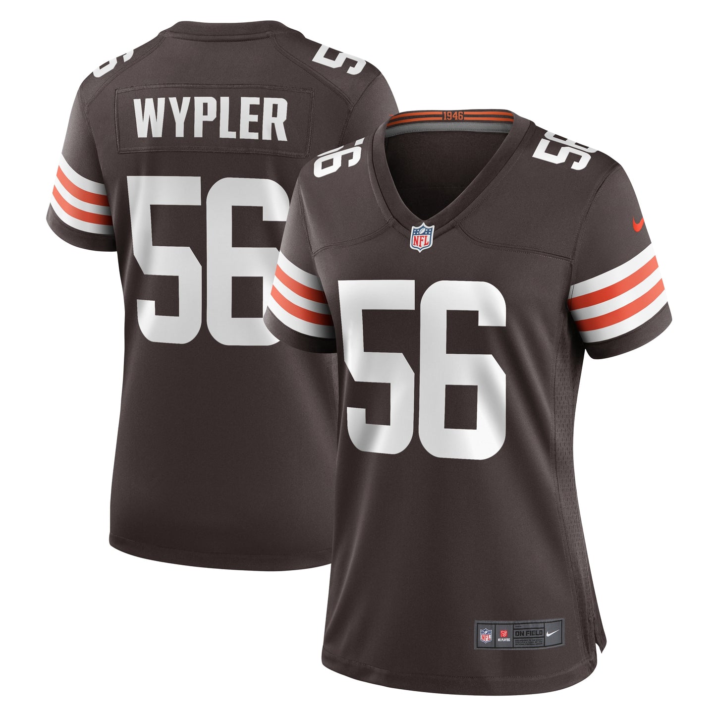 Luke Wypler Cleveland Browns Nike Women's Team Game Jersey -  Brown