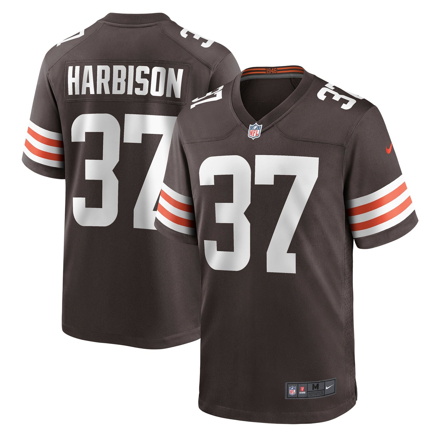 Tre Harbison Cleveland Browns Nike Game Jersey - Brown