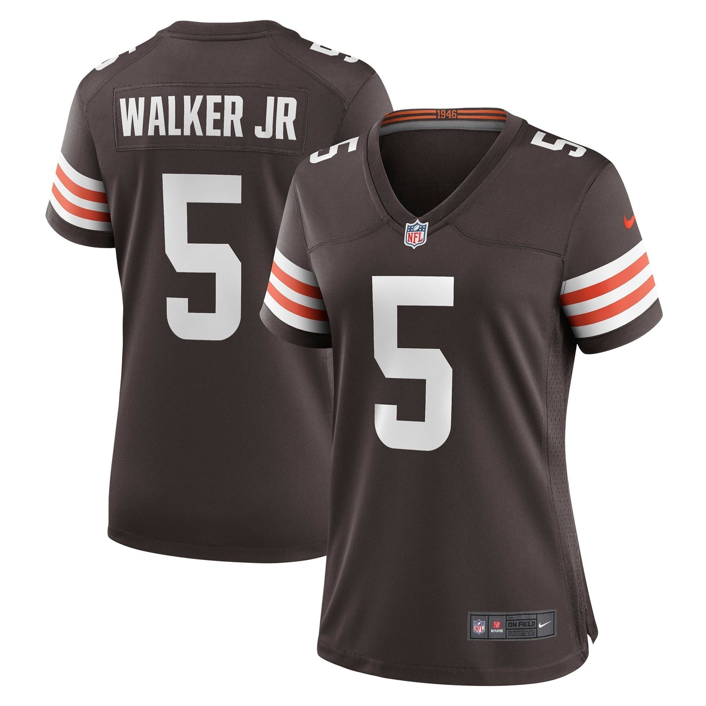 Women's Nike Anthony Walker Jr. Brown Cleveland Browns Player Game Jersey