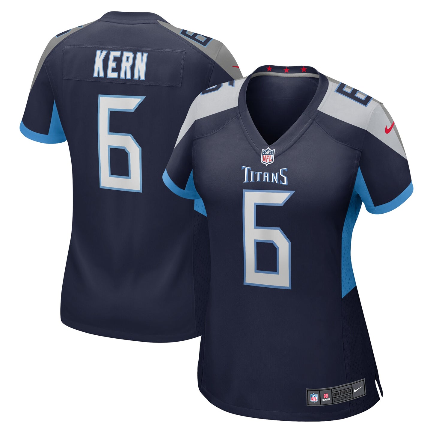 Brett Kern Tennessee Titans Nike Women's Game Jersey - Navy
